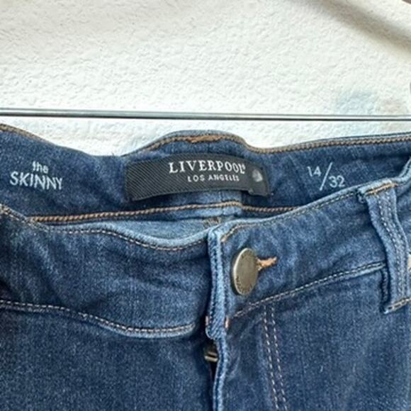 Liverpool Los Angeles The Skinny Jeans, Size 14/32, Excellent Preowned Condition - Picture 2 of 7